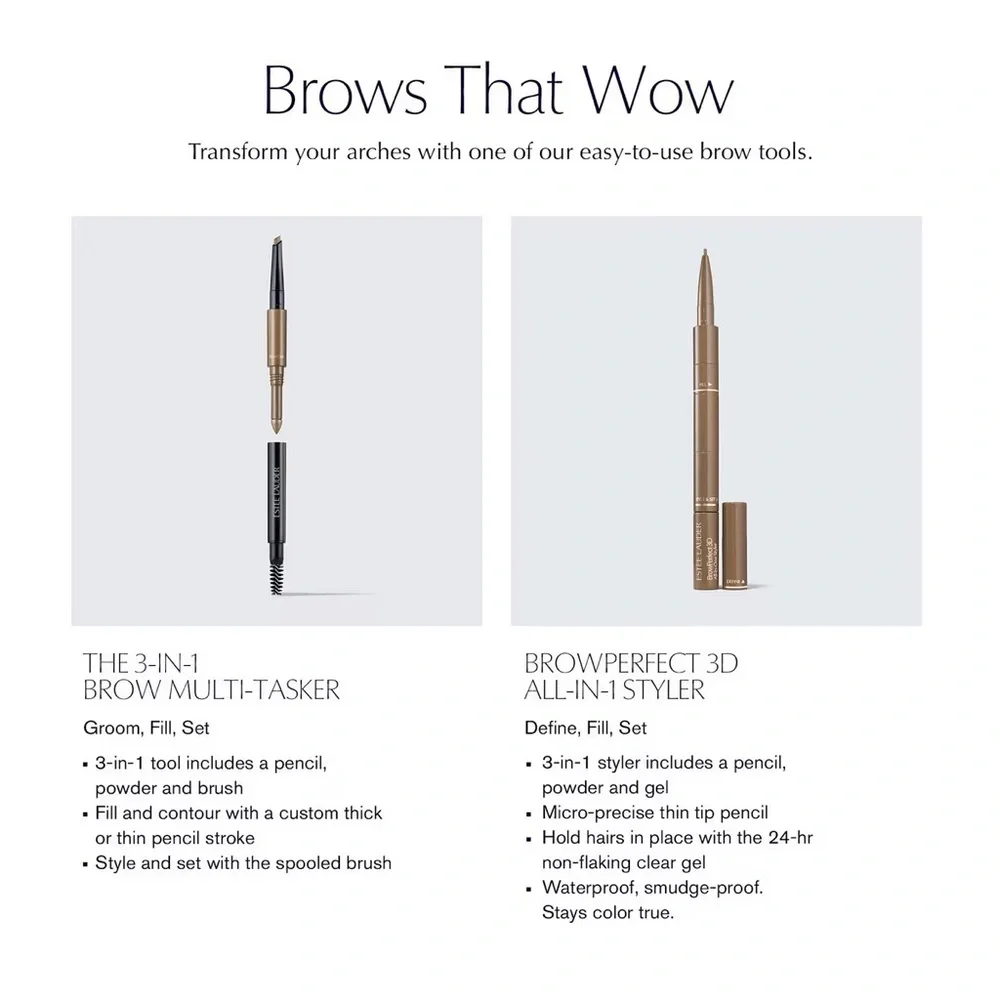 Estee Lauder The Brow Multi-Tasker: (2) Light Brunette NEW - Picture 11 of 15